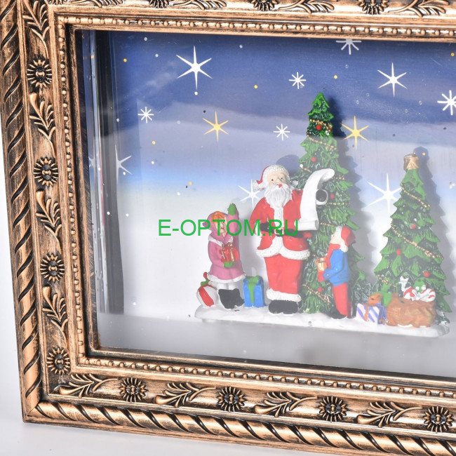 Новогодняя светодиодная рамка