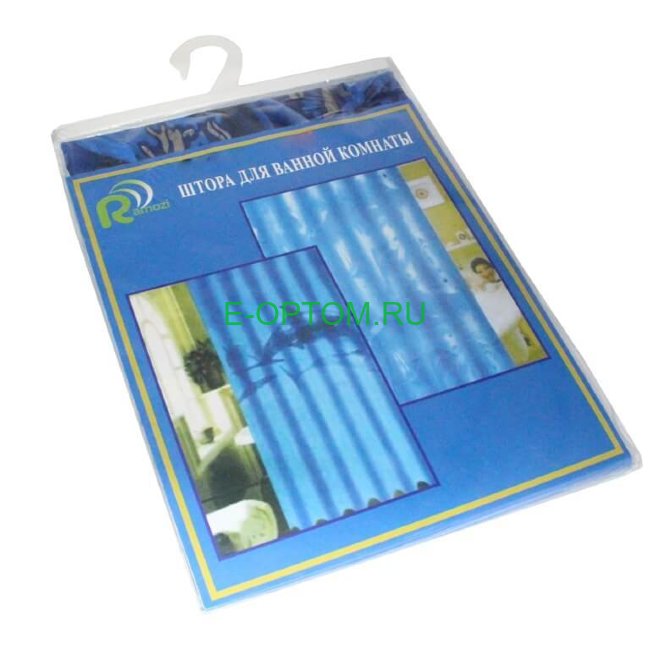 Шторы для ванной с рисунком, 170х180 см