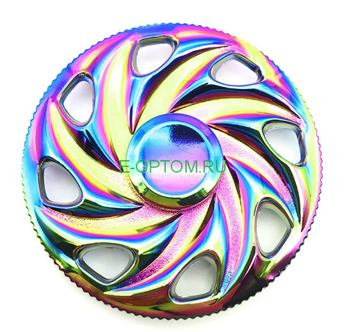 Металлический спиннер Радуга колесо