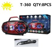 Портативная bluetooth колонка T-360 Портативная bluetooth колонка T-360