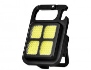 Фонарь COB карманный с карабином и магнитом мини Фонарь COB карманный с карабином и магнитом мини