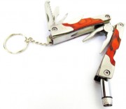 Многофункциональный нож-брелок с фонариком