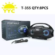 Портативная bluetooth колонка T-355 Портативная bluetooth колонка T-355