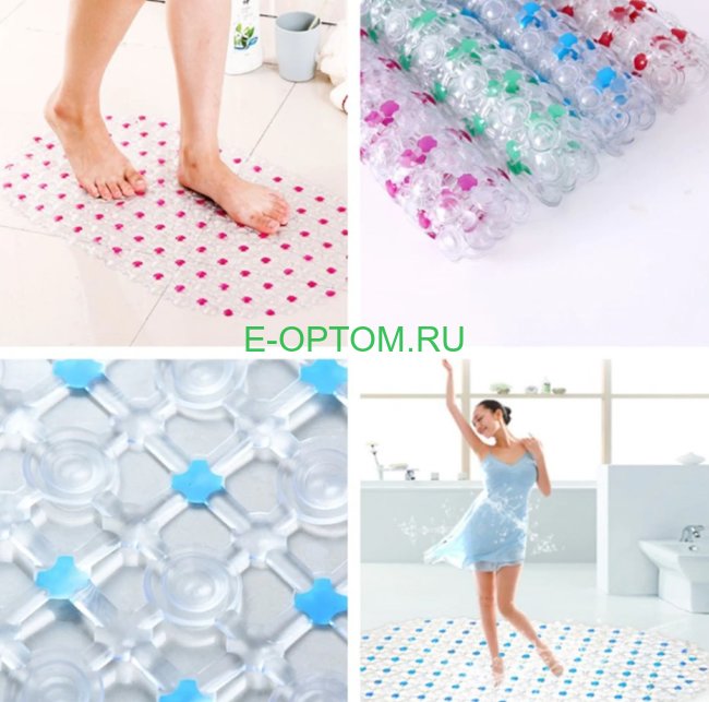 Коврик для душа резиновый
