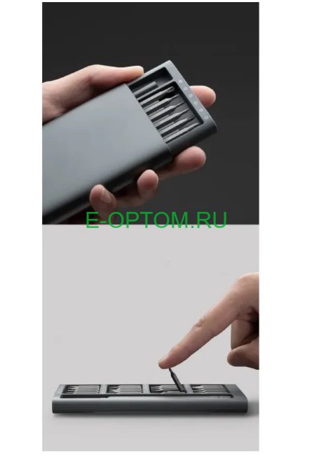 Набор отверток с 24 сменными магнитными насадками (6024-A) Набор отверток с 24 сменными магнитными насадками (6024-A)