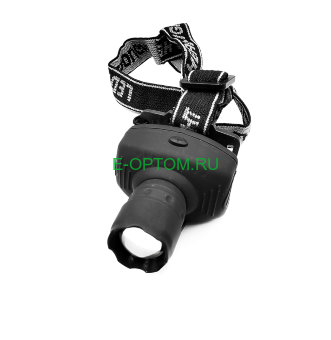 Фонарь налобный аккумуляторный HL916-1