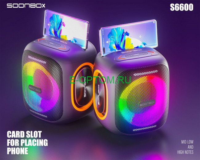 Музыкальная колонка Soonbox S6600