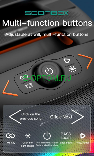 Музыкальная колонка Soonbox S6600max