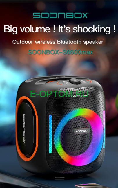 Музыкальная колонка Soonbox S6600max