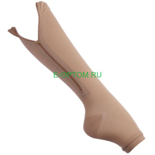 Гольфы на молнии с открытым носом ZIP SOX