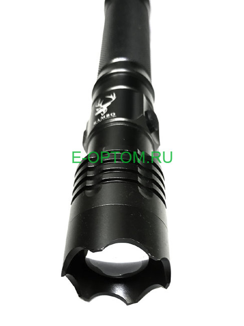 Лопата с фонариком телескопическая походная G202