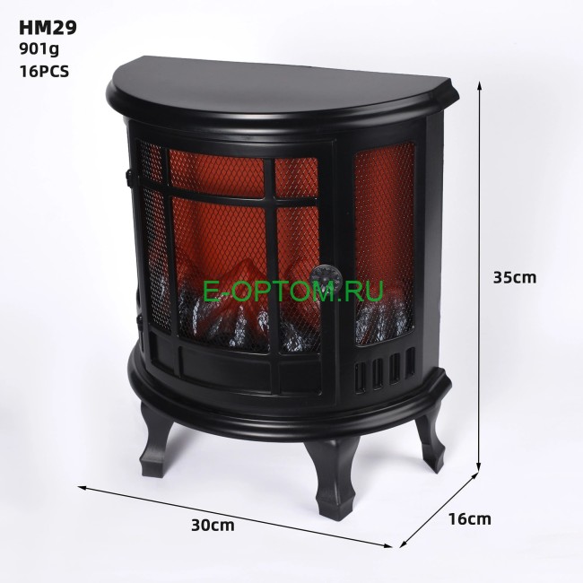 Новогодний светодиодный камин на ножках Новогодний светодиодный камин на ножках