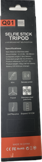 Трипод Selfie Stick Tripod Q01
