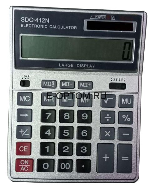 Электронный калькулятор SDC-412N