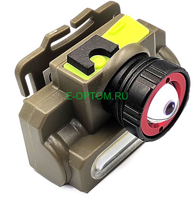 Фонарь налобный аккумуляторный HL-8038