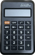 Электронный калькулятор CT-210N