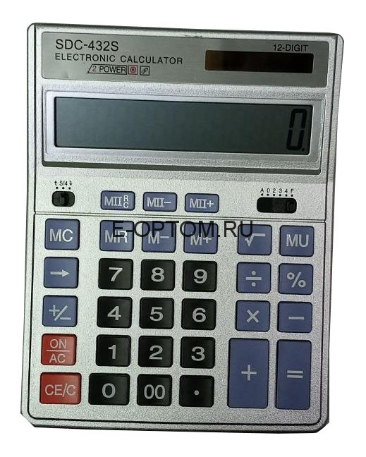 Электронный калькулятор SDC-432S