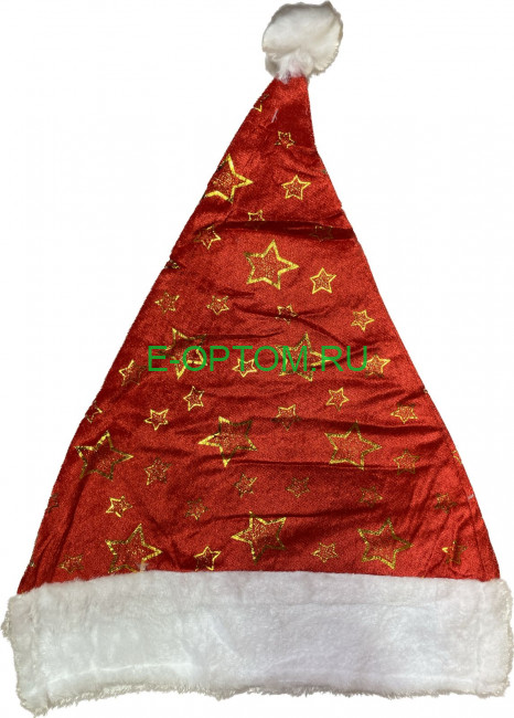 Новогодняя шапка (Золотые снежинки)