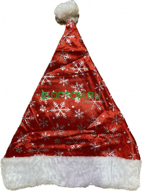 Новогодняя шапка (Золотые снежинки)