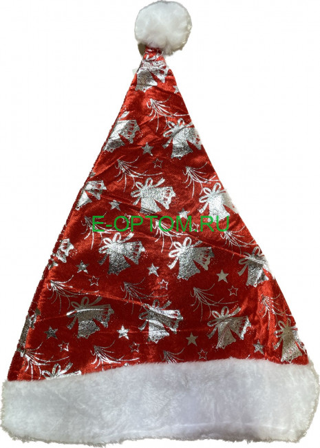 Новогодняя шапка (Золотые снежинки)