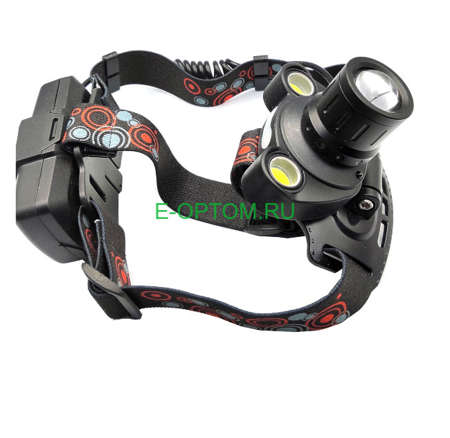 Фонарь налобный аккумуляторный HL-1900