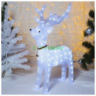 Акриловая новогодняя фигурка "Олень"