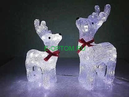 Акриловая новогодняя фигурка "Олень" Акриловая новогодняя фигурка "Олень"