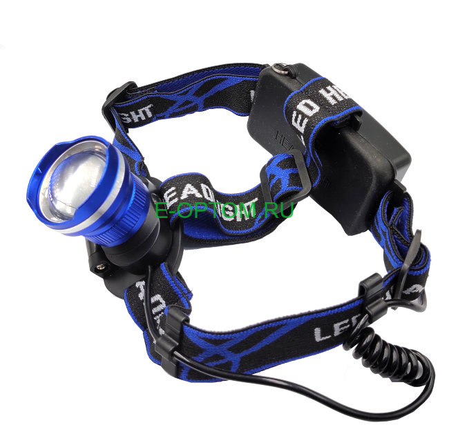 Фонарь налобный аккумуляторный HL-24