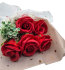 Букет из искусственных цветов  «Красные розы» в коробке