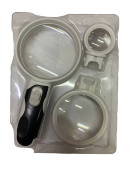 Лупа с белой ручкой 2.5х - 16х Лупа с белой ручкой 2.5х - 16х