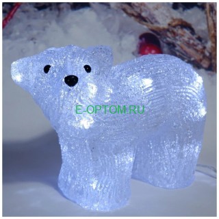 Акриловая светодиодная фигура "Медвежонок"
