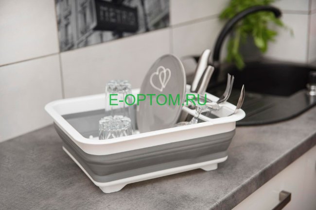 Складная сушилка для посуды