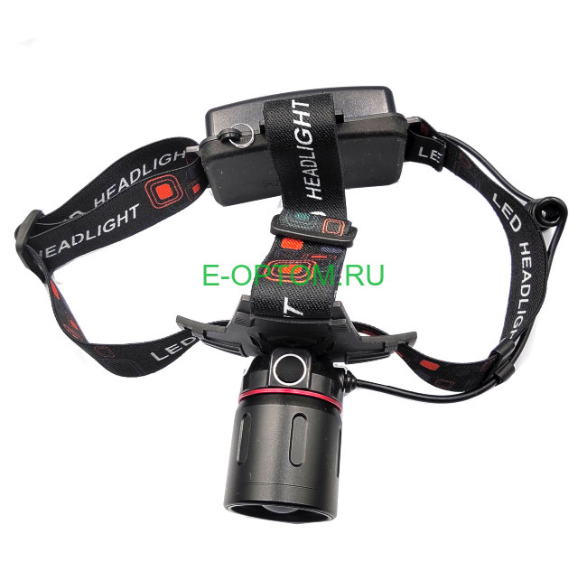 Фонарь налобный аккумуляторный HL-5806