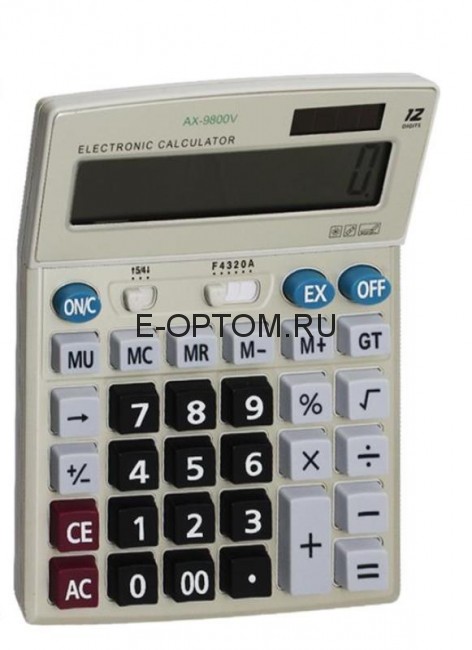 Электронный калькулятор AX9800V