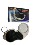 Карманная лупа в белой оправе Карманная лупа в белой оправе