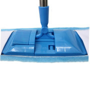 Швабра Микрофибра телескопическая ручка, насадка из микрофибры, 127 x 40 см