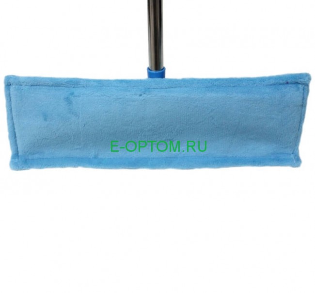 Швабра Микрофибра телескопическая ручка, насадка из микрофибры, 127 x 40 см