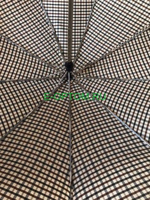 Зонт женский автомат клетка