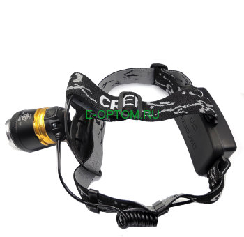 Фонарь налобный аккумуляторный HL-D18