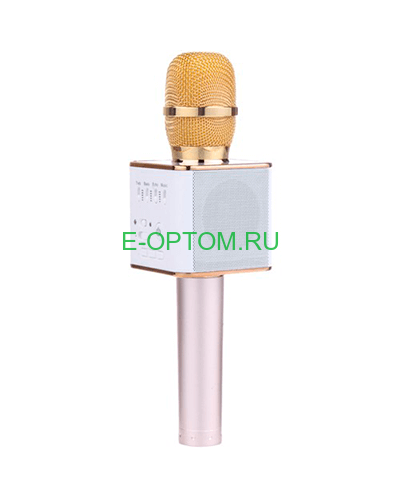 Беспроводной караоке микрофон со встроенной колонкой и Bluetooth Tuxun Q9