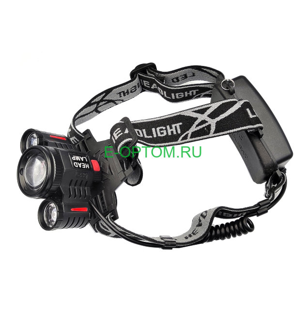 Фонарь налобный аккумуляторный HL-8046 Фонарь налобный аккумуляторный HL-8046
