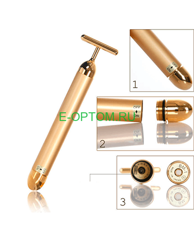 Ионный вибромассажер energy beauty bar