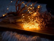 Гирлянда светодиодная на батарейках 100led (10м) Гирлянда светодиодная на батарейках 100led (10м)