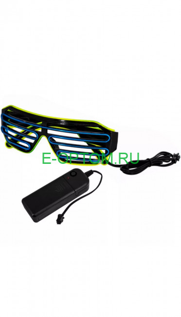 Светящиеся очки LED Карнавальные