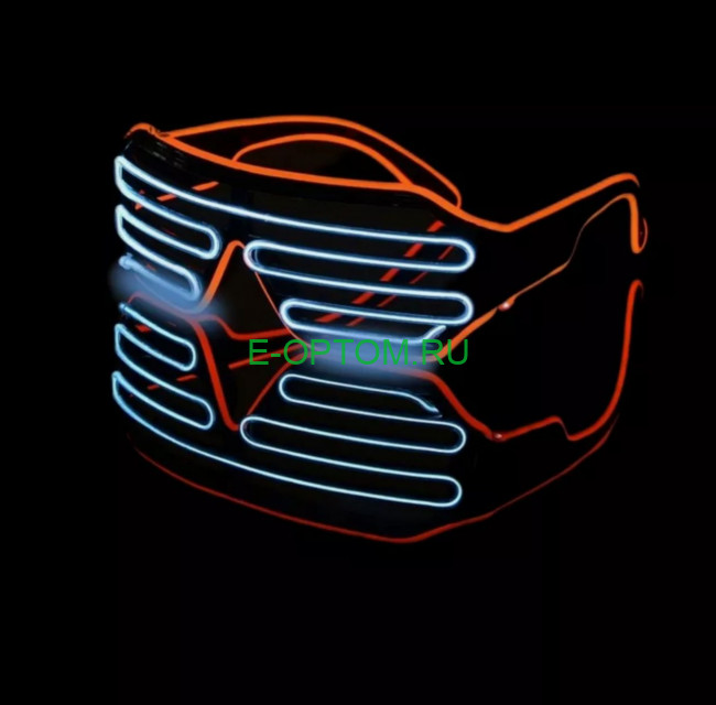 Светящиеся очки LED Карнавальные