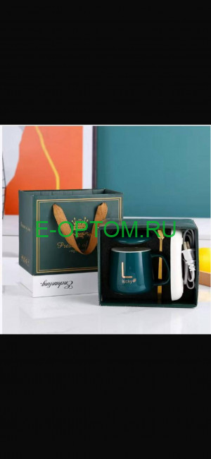 Кружка керамическая с подогревом