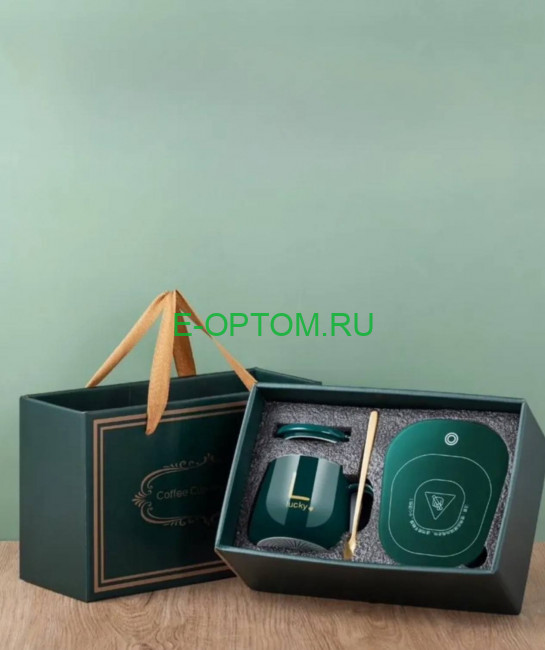 Кружка керамическая с подогревом