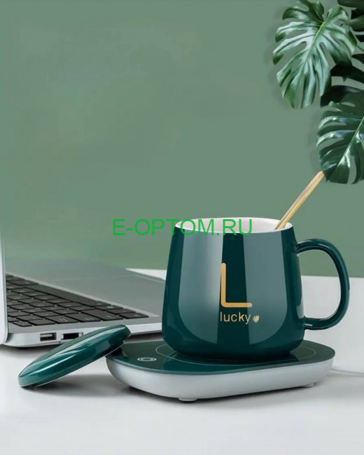 Кружка керамическая с подогревом