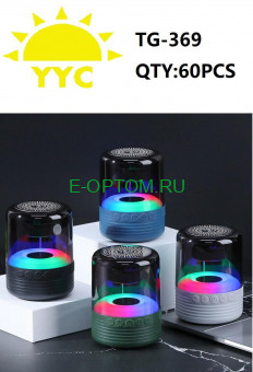 Портативная bluetooth колонка TG-369 Портативная bluetooth колонка TG-369