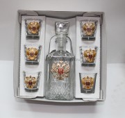 Подарочный набор с графином "Россия"